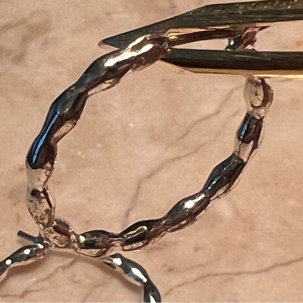 Bundle of 2 - SMALL HOOP EARRINGS in silver plated